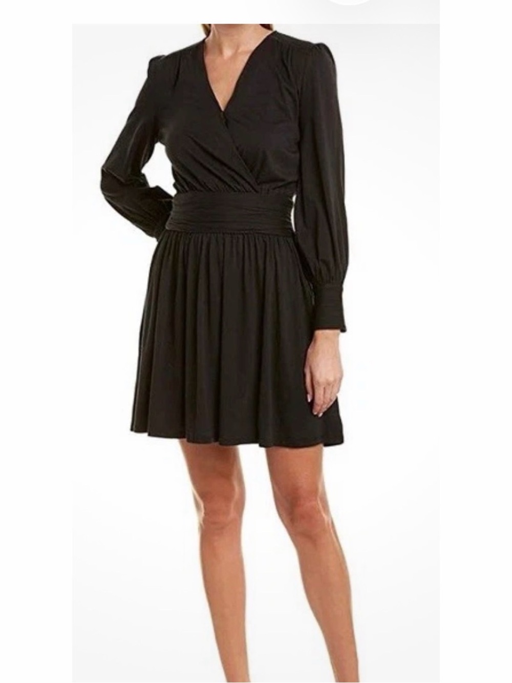 Joie Corelle Long Sleeve Dress Black